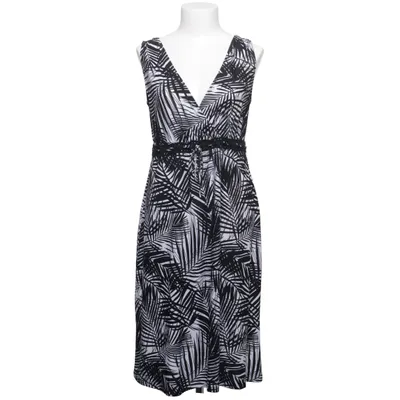 Långklänning (Svart, Vit, Flerfärgad) från Happy Holly Elastan, Polyester