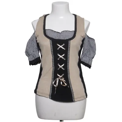 Dirndlblus (Svart, Beige, Vit) från Brandl Tracht Bomull, Elastan