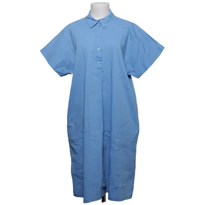Shirt dress (Blue) from More & More Cotton, Elastane, Polyamide