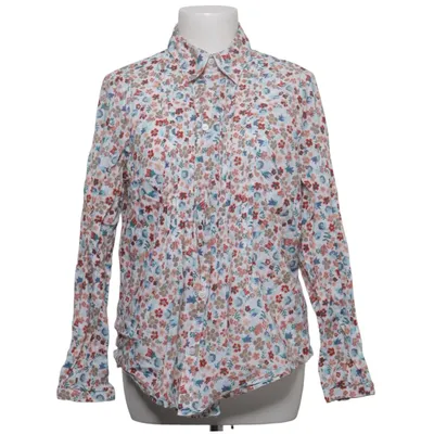 Bluse (Weiß, Mehrfarbig) von Walbusch Baumwolle