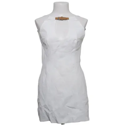 Dress (White) from Zara Cotton, Linen, Viscose