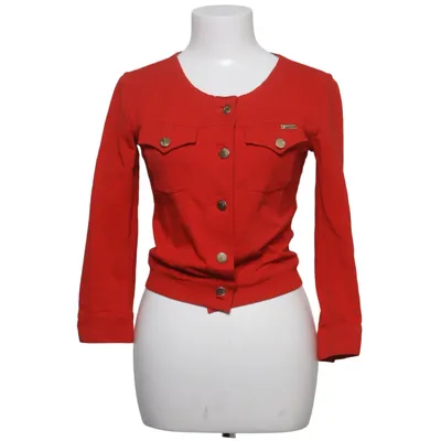 Jacket (Red) from Met Cotton, Elastane