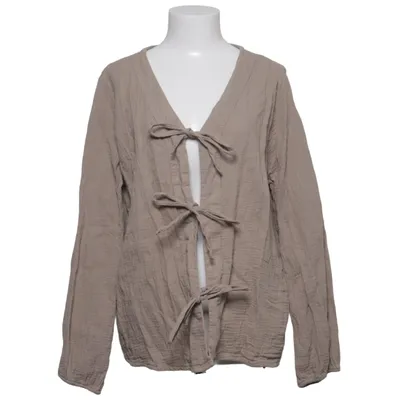 Blouse portefeuille (Beige) de Gina Coton