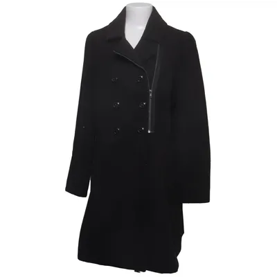 Coat (Black) from Yessica Elastane, Polyester, Viscose