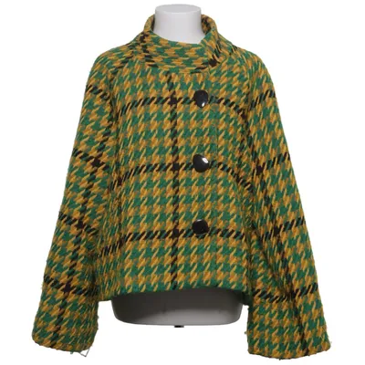 Jacka (Grön, Svart, Gul) från Ginko Acetat, Alpackaull, Kashmir, Mohair, Nylon, Polyester