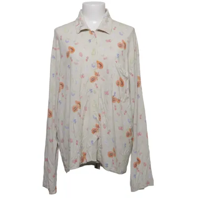 Pyjamasskjorte (Beige, Flerfarvet) fra Djerf Avenue Elastan, Lyocell