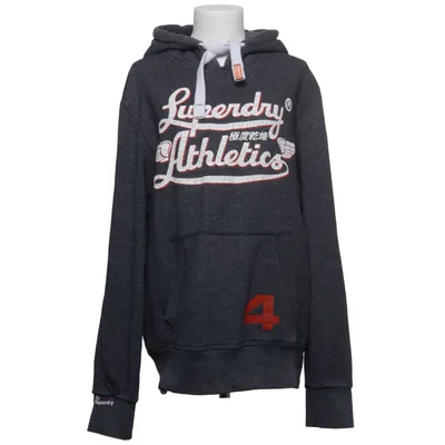 Huvtröja (Grå, Flerfärgad) från Superdry Athletics Bomull, Polyester