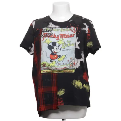 T-shirt (Zwart, Rood, Meerkleurig) van Desigual Disney Katoen, Metallvezel, Polyester, Viscose