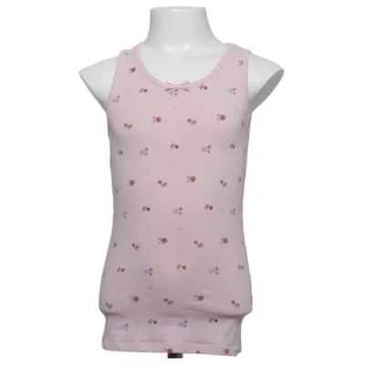 Tanktop (Roze, Meerkleurig) van Topolino Elastaan, Organisch katoen