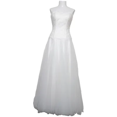 Brudklänning (Vit) från Lilly Polyester