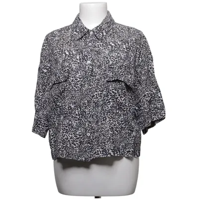 Kortærmet skjorte (Beige, Sort) fra Tiffosi Bomuld, Linned, Viscose