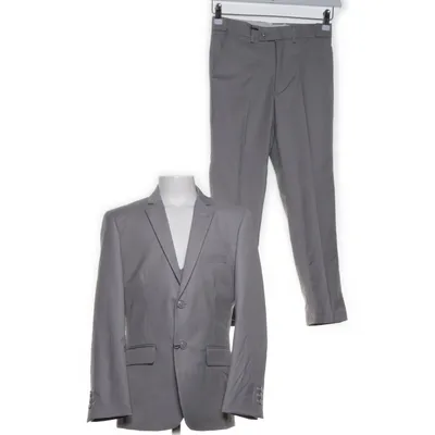 Kostym (Grå) från Perry Ellis Elastan, Polyester, Viskos