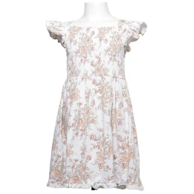 Klänning (Vit, Flerfärgad) från Newbie by KappAhl Bomull