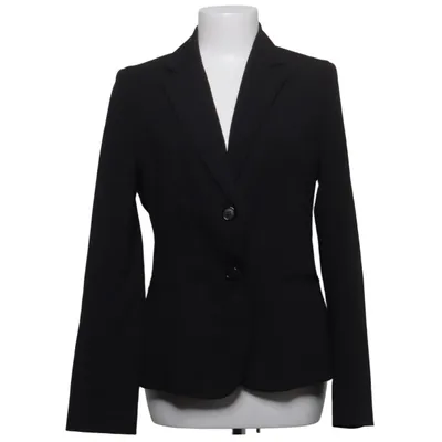 Blazer (Noir) de Claude Zana Élasthane, Polyester, Viscose