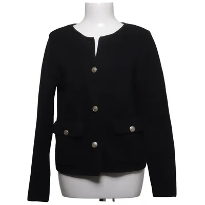 Strickjacke (Schwarz) von Hampton Republic Baumwolle, Nylon, Viskose