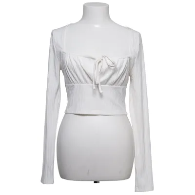 Crop top (Square Neck Rib Top) de NLY Élasthane, Polyester recyclé, Viscose