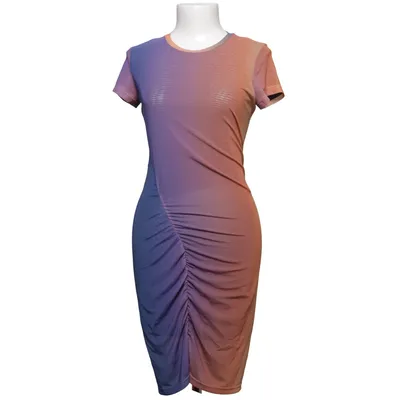 Dress (Darcy Rouching) from Weekday Elastane, Polyester