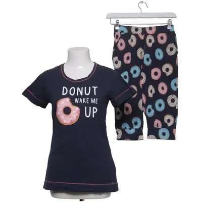 Pyjamas (Blå, Flerfärgad) från Pastunette Bomull, Elastan