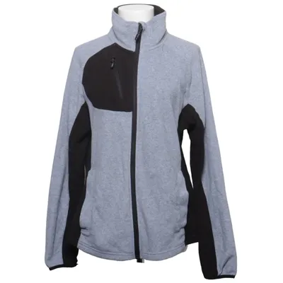 Fleecejakke (Grå, Sort) fra Bluewear Polyester