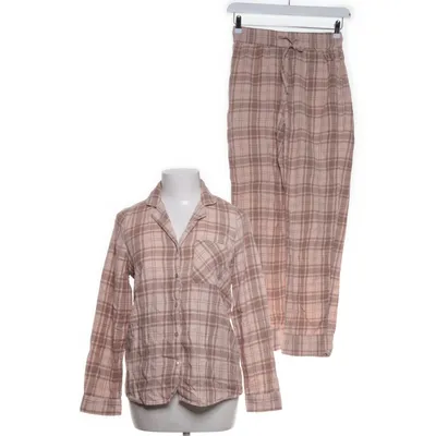 Pyjamas (Beige, Brun, Vit) från Pieces Bomull