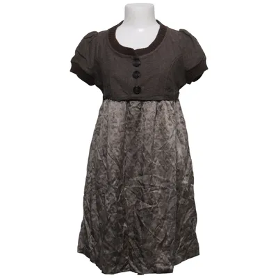 Dress (Brown) from IKKS Elastane, Polyester, Viscose, Wool