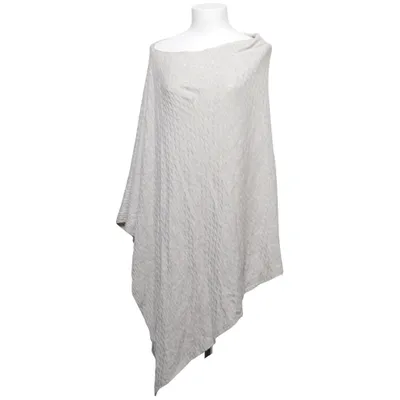 Poncho (Gray) from Part Two Polyamide, Viscose, Wool
