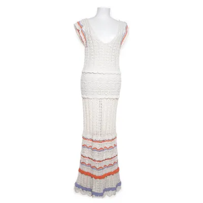 Långklänning (Beige, Flerfärgad)