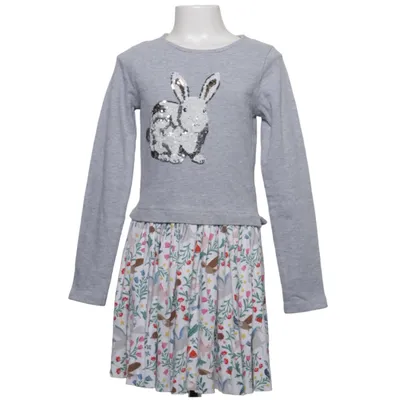 Robe (Gris, Multicolore) de Mini Boden Coton