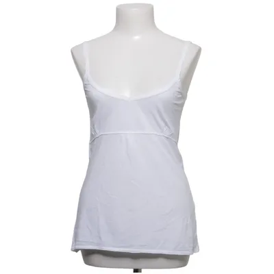 Tanktop (Wit) van Marc O'Polo Viscose, Katoen