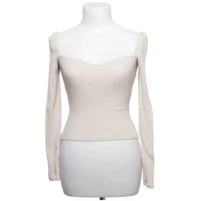 Top (Beige) from Reformation Elastane, Lyocell, Organic cotton