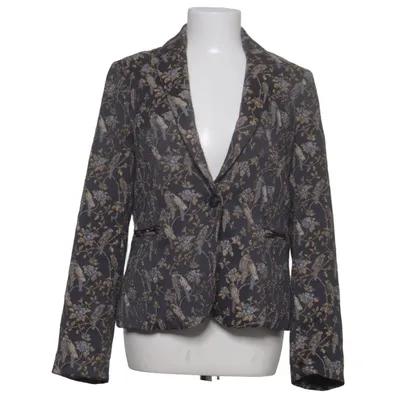 Blazer (Black, Multicolored) from Warehouse Cotton, Elastane, Polyester