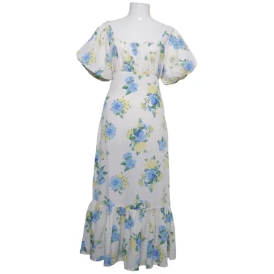 Långklänning (Blå, Gul, Vit, Flerfärgad) från Ellos Polyester