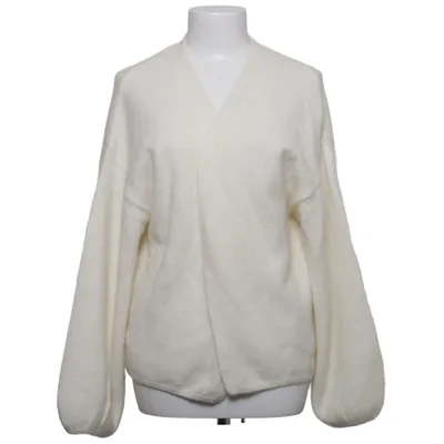 Cardigan (Hvid) fra Dobber Alpacauld, Elastan, Polyamid, Polyester
