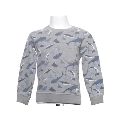 Collegetröja (Grå, Blå) från Ebbe Ekologisk bomull, Polyester