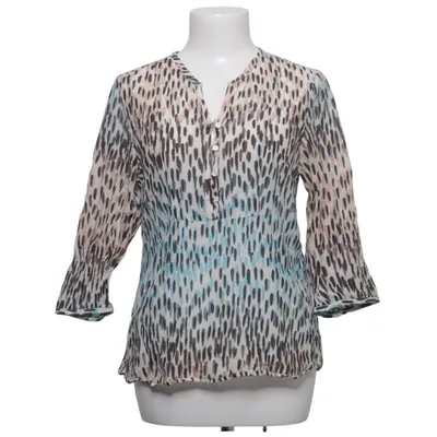 Blouse (White, Multicolored) from Sir Oliver Cotton, Silk