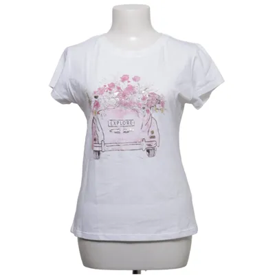 T-shirt (Blanc) de Azara Coton, Élasthane