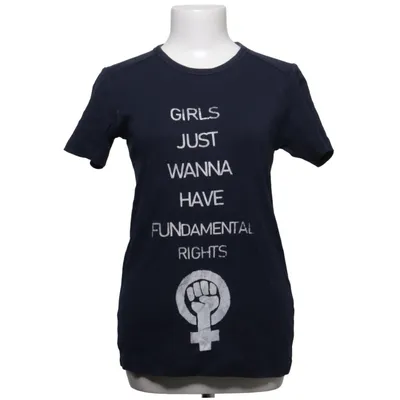 T-shirt (Blå) fra ESPRIT Organic Bomuld