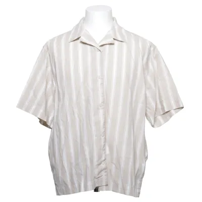 Chemise à manches courtes (Beige, Blanc) de These Glory Days Chanvre, Coton biologique