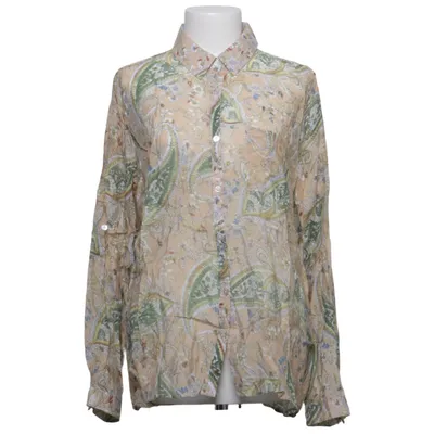 Blus (Beige, Grön, Flerfärgad) från Lara