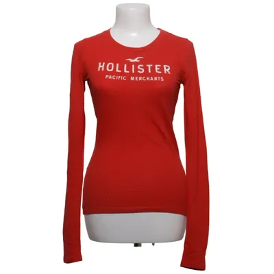 Lange mouwen shirt (Rood) van Hollister Katoen, Polyester
