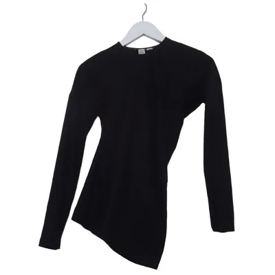 Long sleeve T-shirt (Black) from Totême Elastane, Polyester, Viscose, Wool