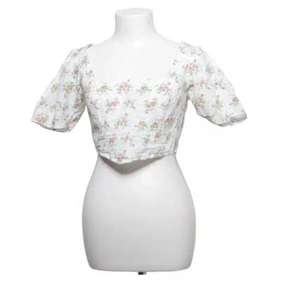 Crop top (Vit, Flerfärgad) från Reclaimed Vintage Bomull