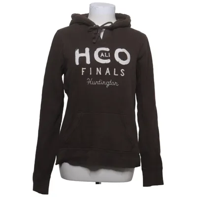 Huvtröja (Brun) från Hollister Bomull, Polyester