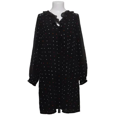 Jurk (Zwart, Meerkleurig) van Together Katoen, Metallvezel, Polyester