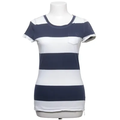 T-shirt (Blå, Vit) från Abercrombie & Fitch Bomull