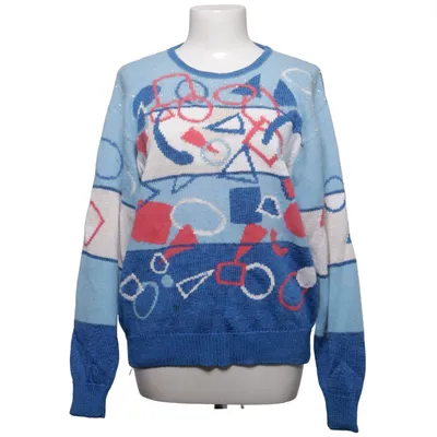Tröja (Blå, Flerfärgad) från Malina Wong Akryl, Angora, Bomull, Polyester, Viskos