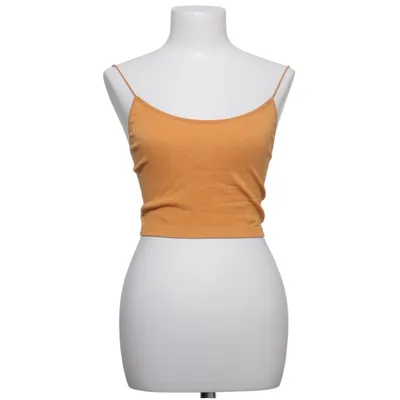 Crop top (Brun) fra Streetwear Society Elastan, Polyamid, Viscose