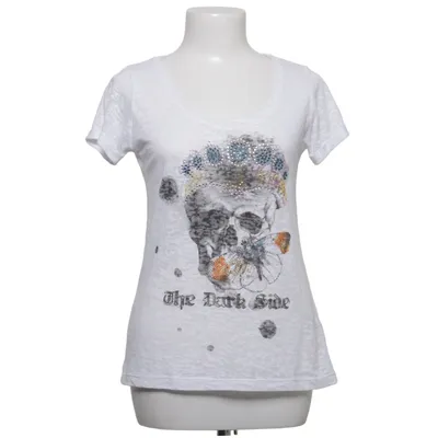 T-shirt (Vit) från Kaos Bomull, Polyester