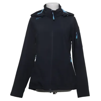 Softshell jacket (Gray, Blue) from First B Elastane, Polyester
