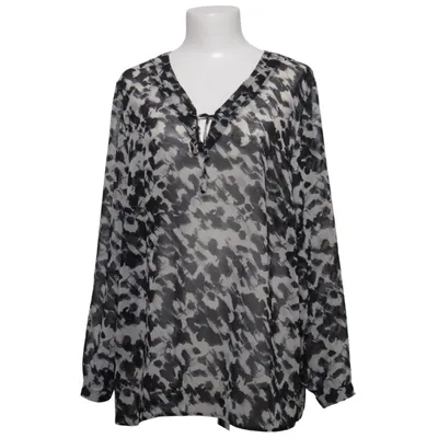 Blouse (Black, Gray, White) from Erfo Polyester